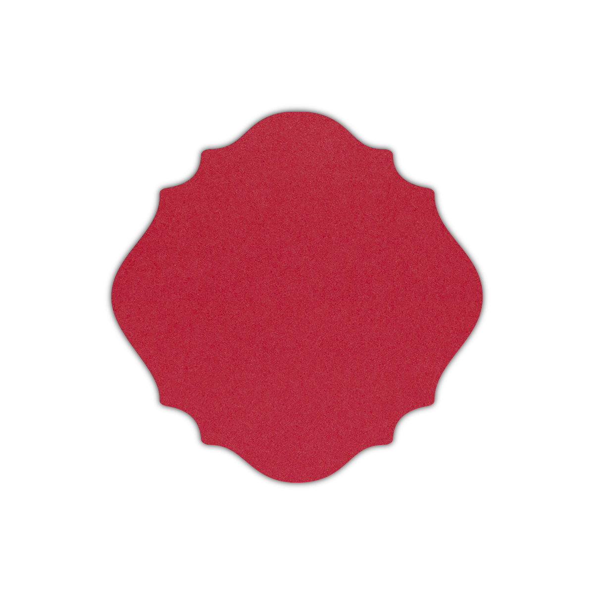 CMYK Print on Shimmer Jupiter Cardstock | Shape S13 | 2.25" x 2.25"