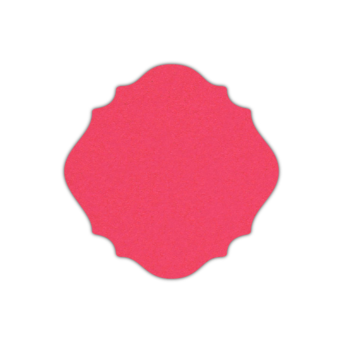CMYK Print on Lipstick Cardstock | Shape S13 | 3.75" x 3.75"