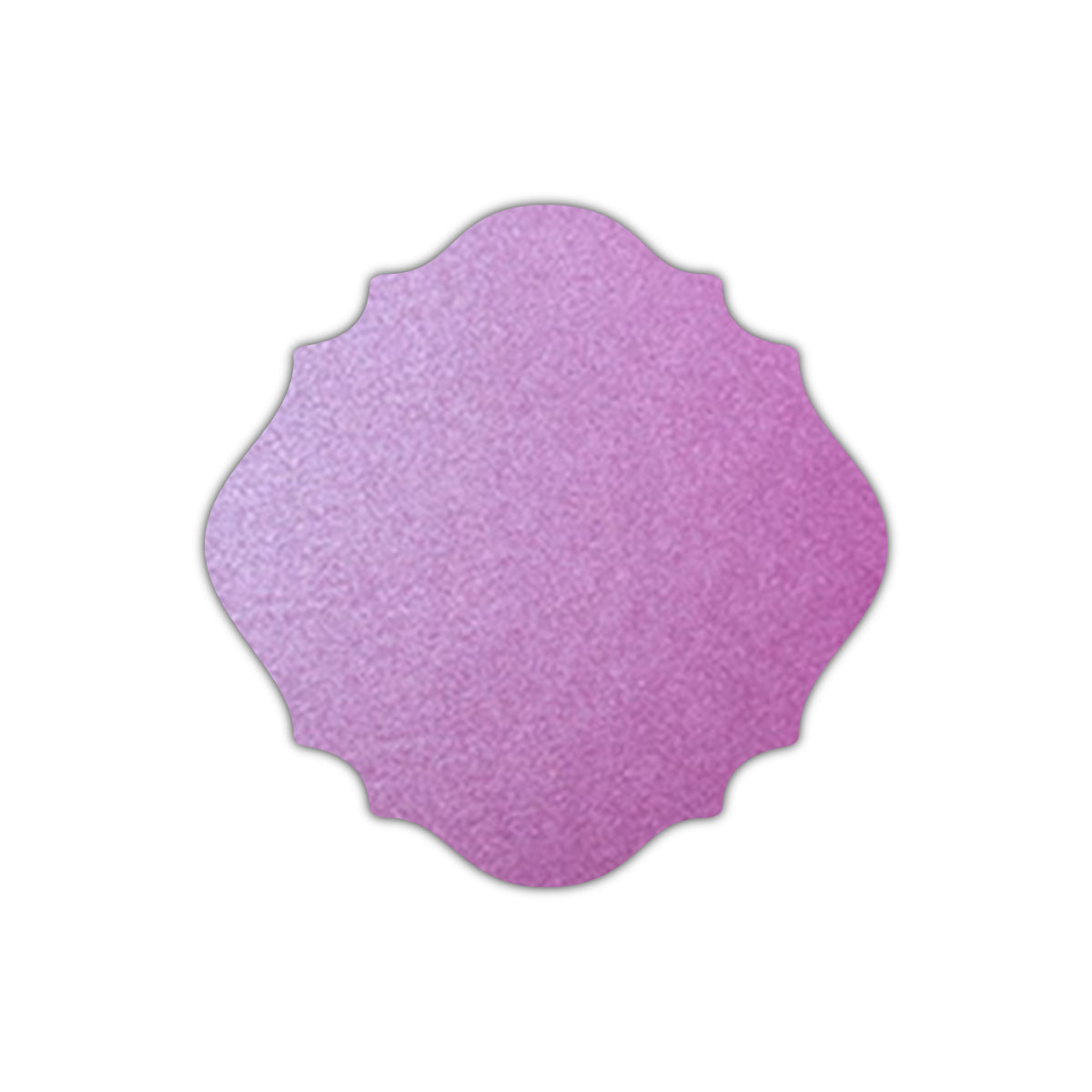 CMYK Print on Shimmer Punch Cardstock | Shape S13 | 6" x 6"