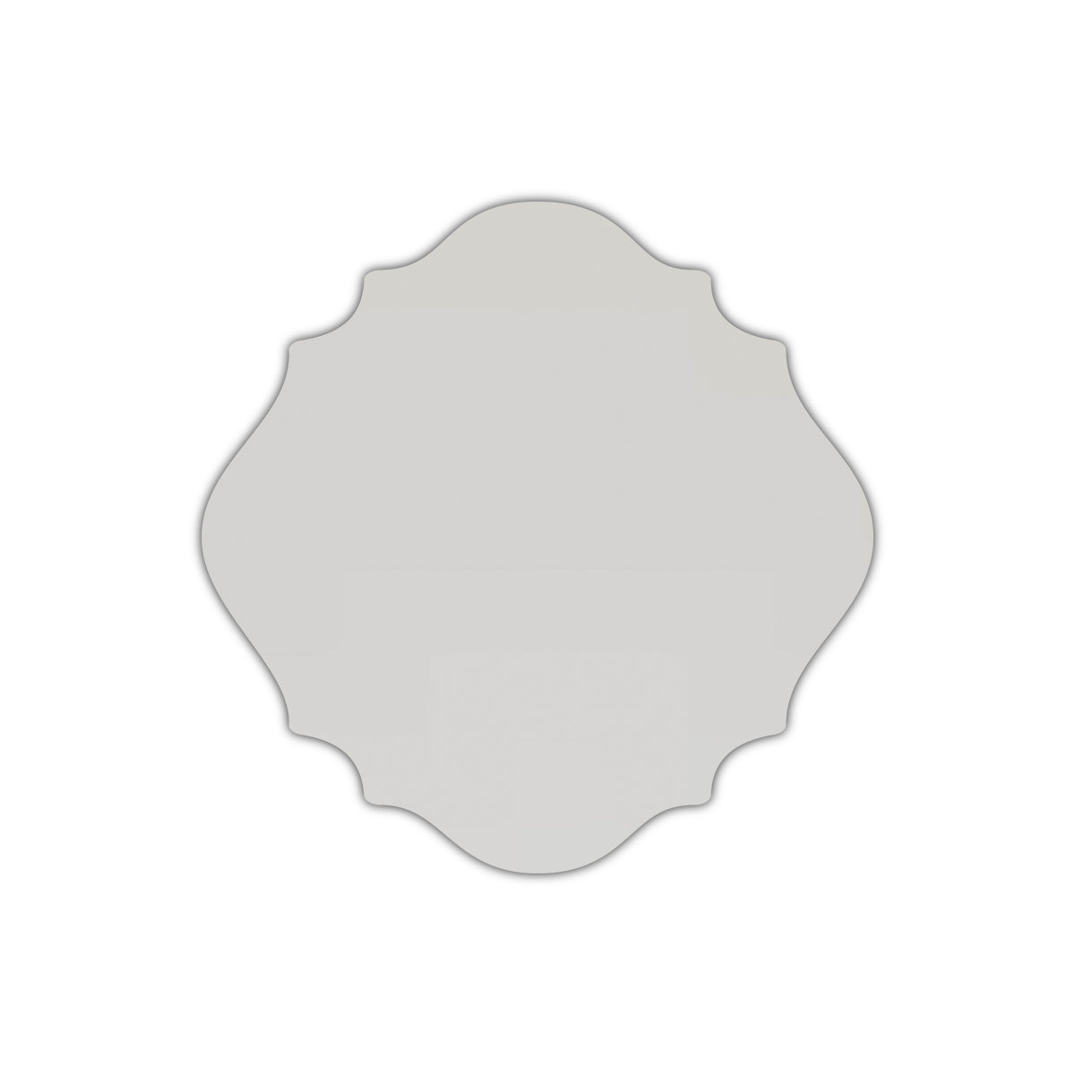 CMYK Print on Shimmer Quartz Cardstock | Shape S13 | 2" x 2"