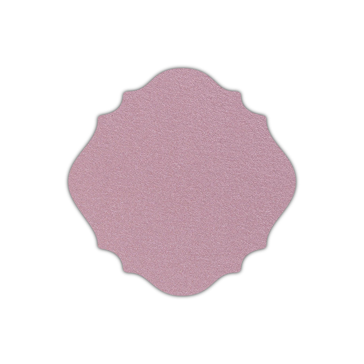 CMYK Print on Shimmer Rose Gold Cardstock | Shape S13 | 5.5" x 5.5"