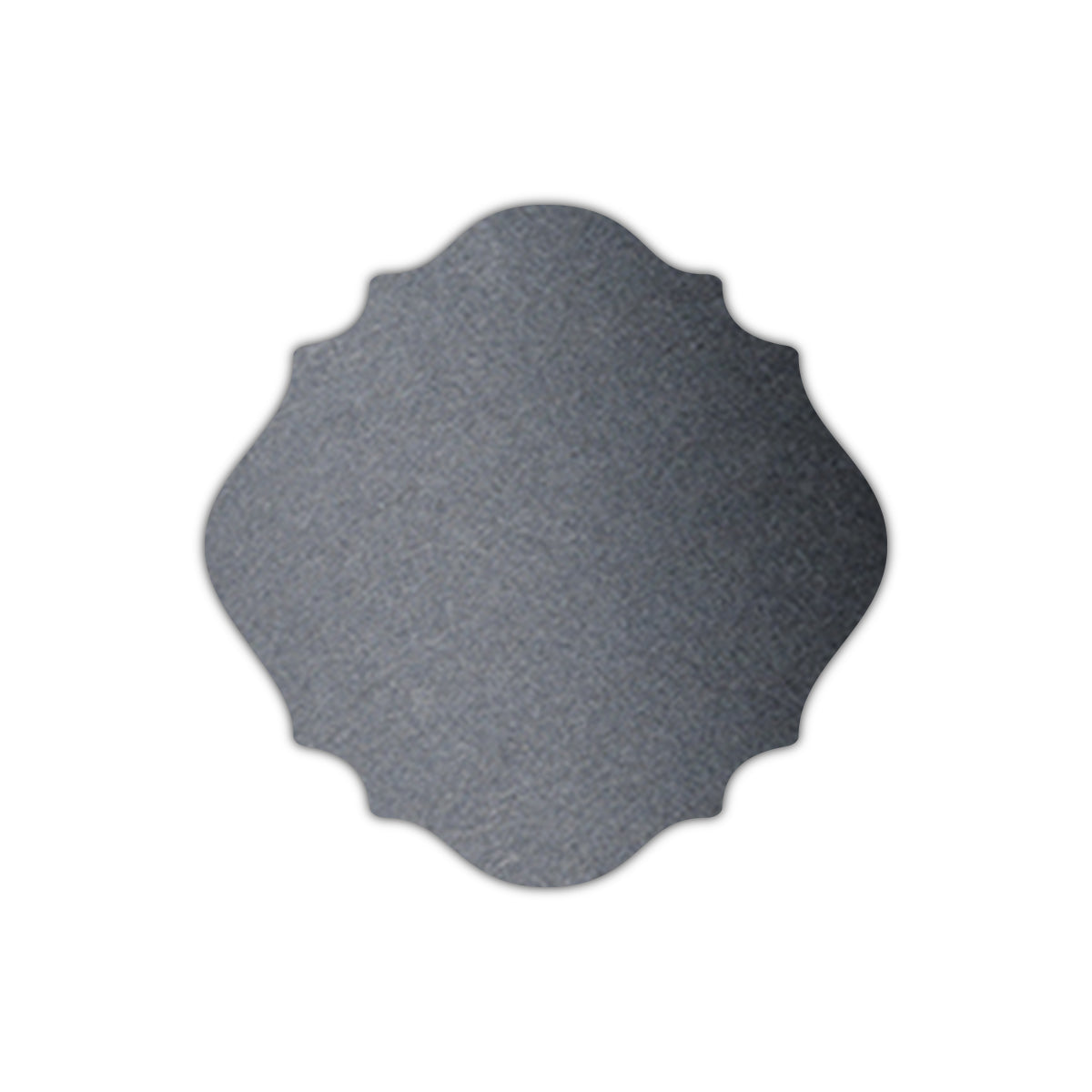 CMYK Print on Slate Cardstock | Shape S13 | 2" x 2"