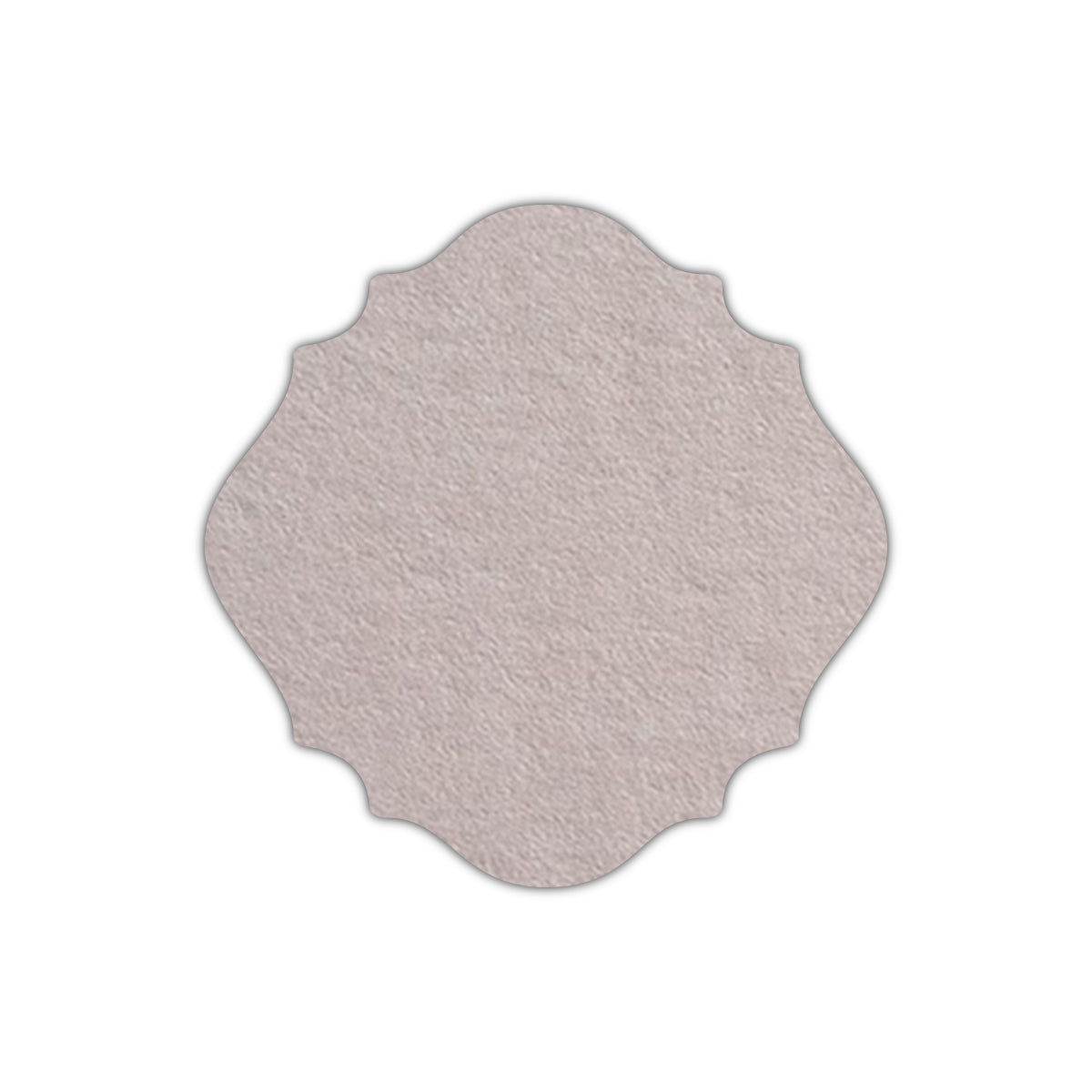CMYK Print on Timberwolf Gray Cardstock | Shape S13 | 6.75" x 6.75"