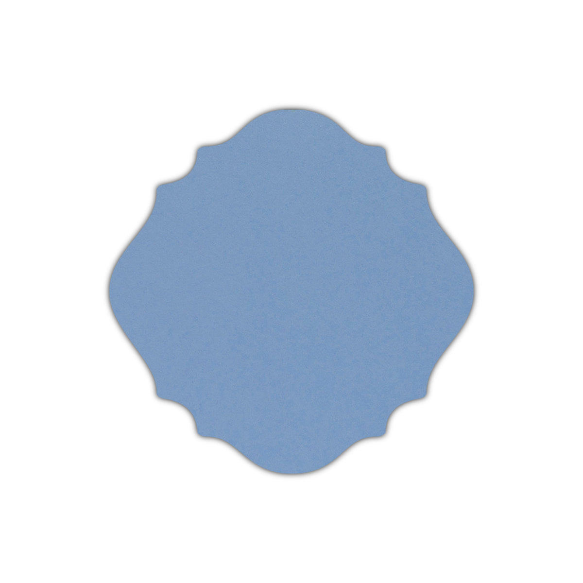 CMYK Print on Shimmer Vista Cardstock | Shape S13 | 2.25" x 2.25"