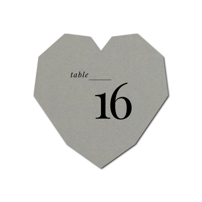 Individually Personalized Wedding Prints on Diecut Cardstock - Shape S14