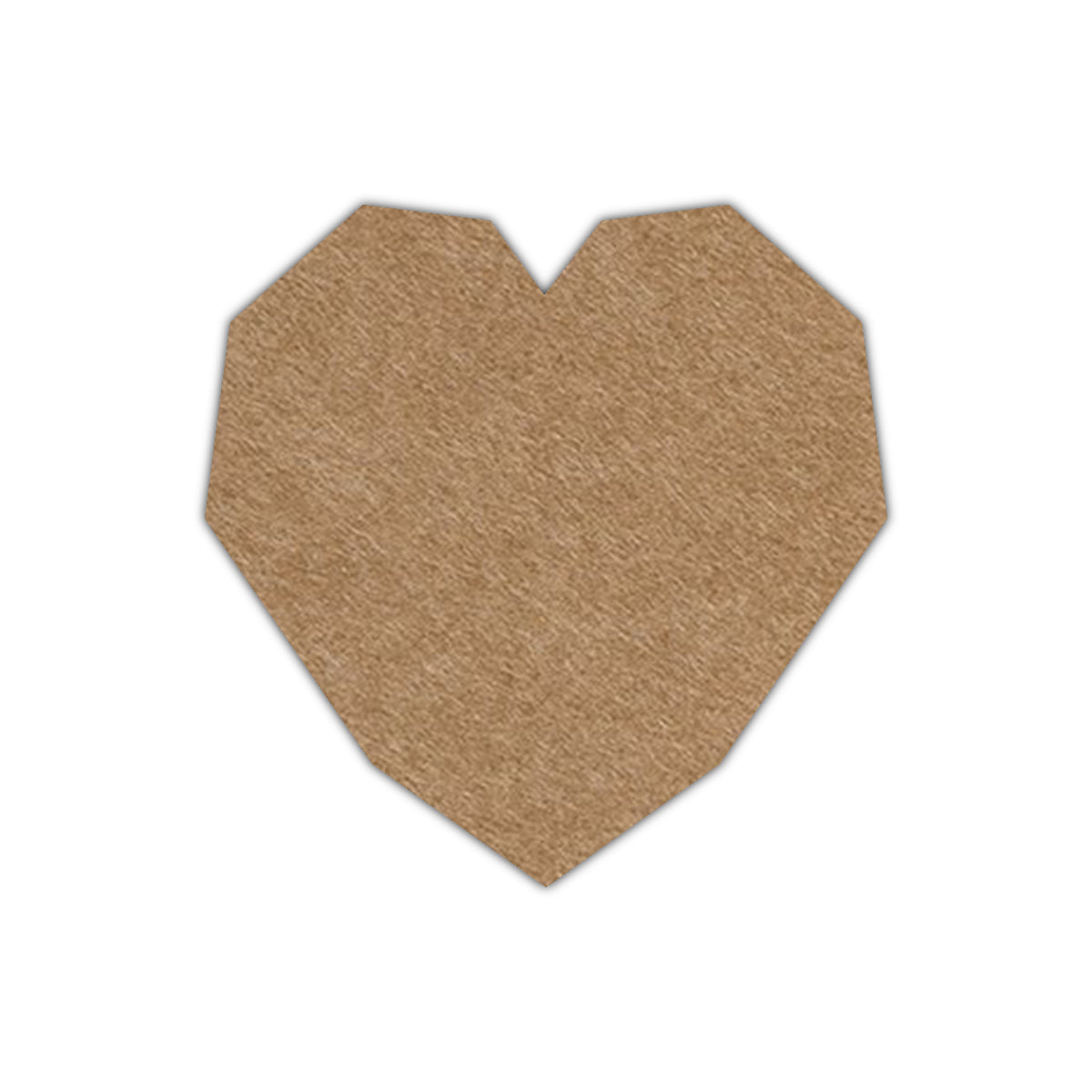 CMYK Print on Beach Sand Cardstock | Shape S14 | 3" x 3"