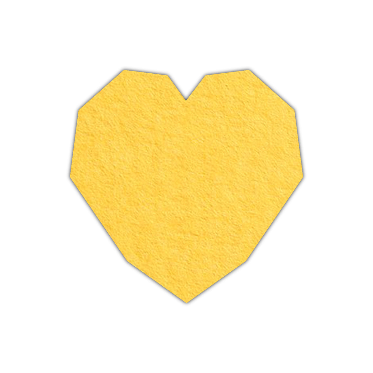 CMYK Print on Canary Yellow Cardstock | Shape S14 | 6.5" x 6.5"