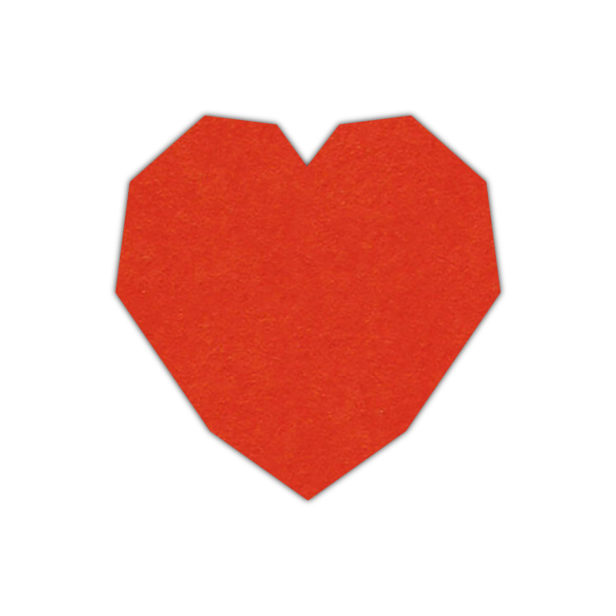 CMYK Print on Chili Pepper Cardstock | Shape S14 | 5" x 5"
