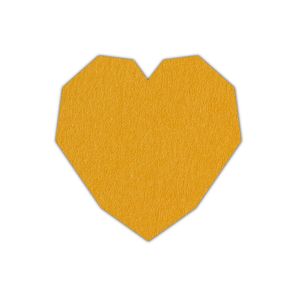 CMYK Print on Citrine Cardstock | Shape S14 | 5" x 5"