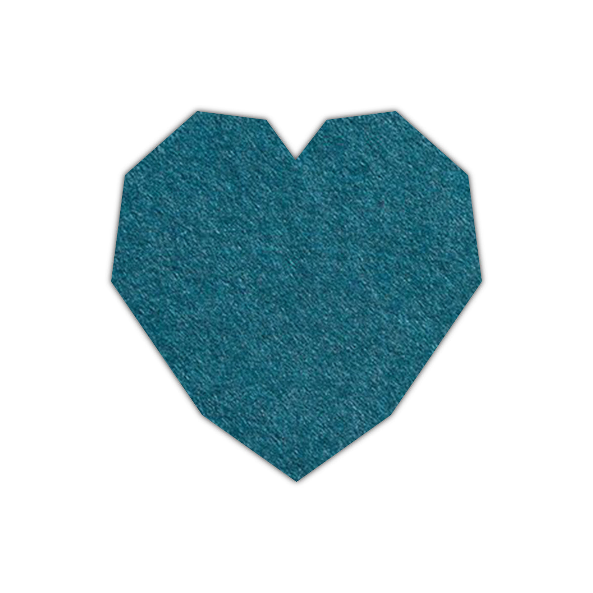 CMYK Print on Dark Teal Blue Cardstock | Shape S14 | 6.75" x 6.75"