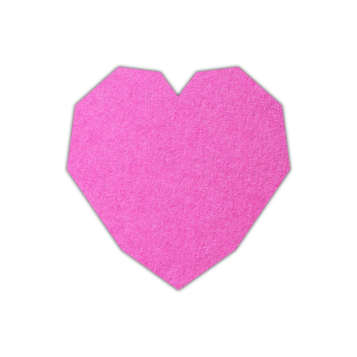 CMYK Print on Fuchsia Pink Cardstock | Shape S14 | 7.25" x 7.25"