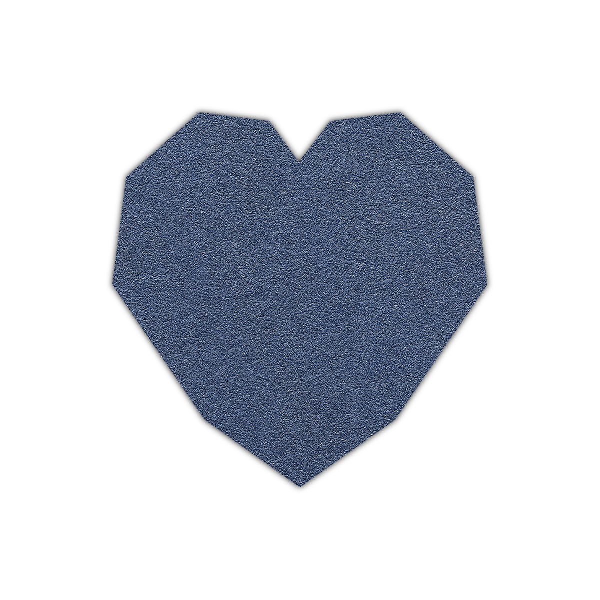 CMYK Print on Imperial Blue Cardstock | Shape S14 | 4.25" x 4.25"