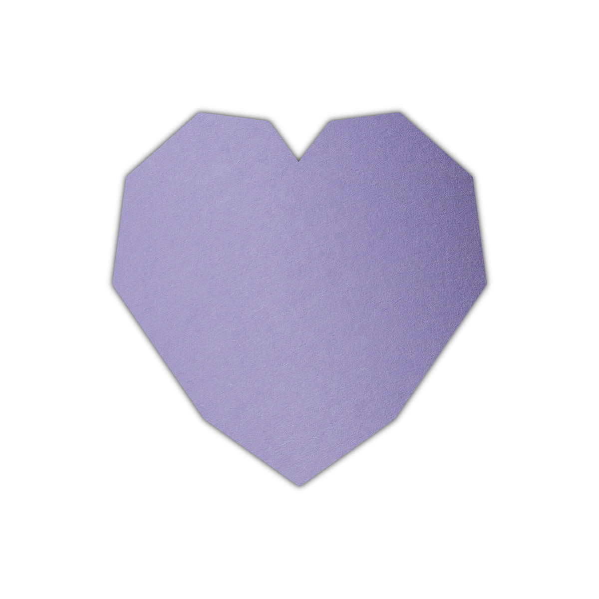 CMYK Print on Lavender Cardstock | Shape S14 | 3.75" x 3.75"