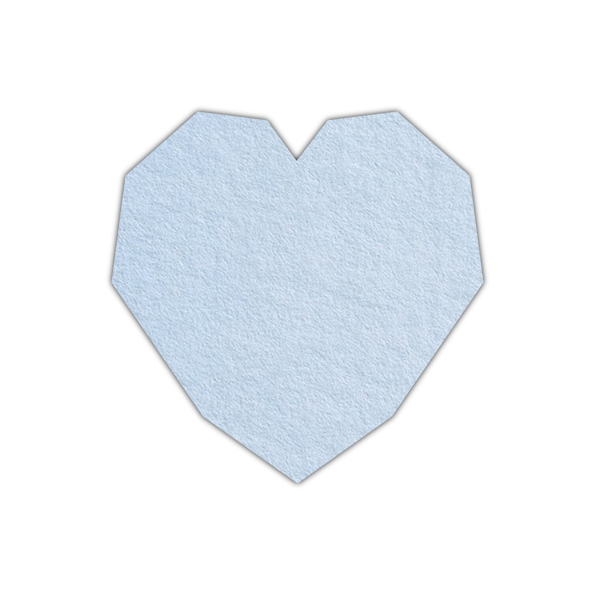 CMYK Print on Light Sky Blue Cardstock | Shape S14 | 2.25" x 2.25"