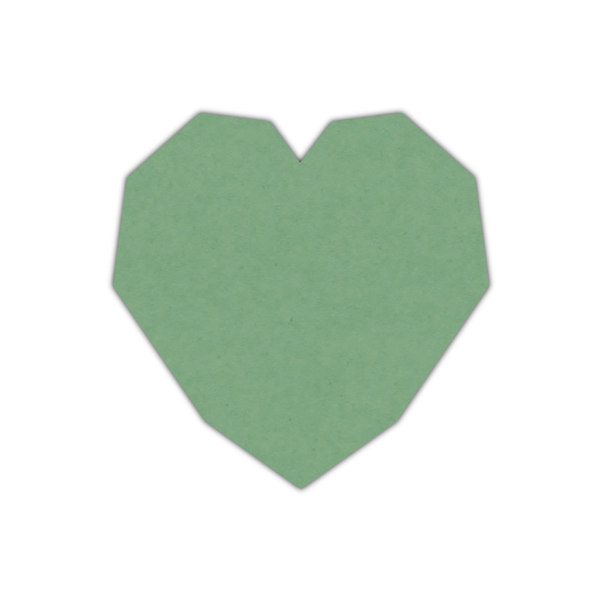 CMYK Print on Matcha Tea Cardstock | Shape S14 | 7.75" x 7.75"