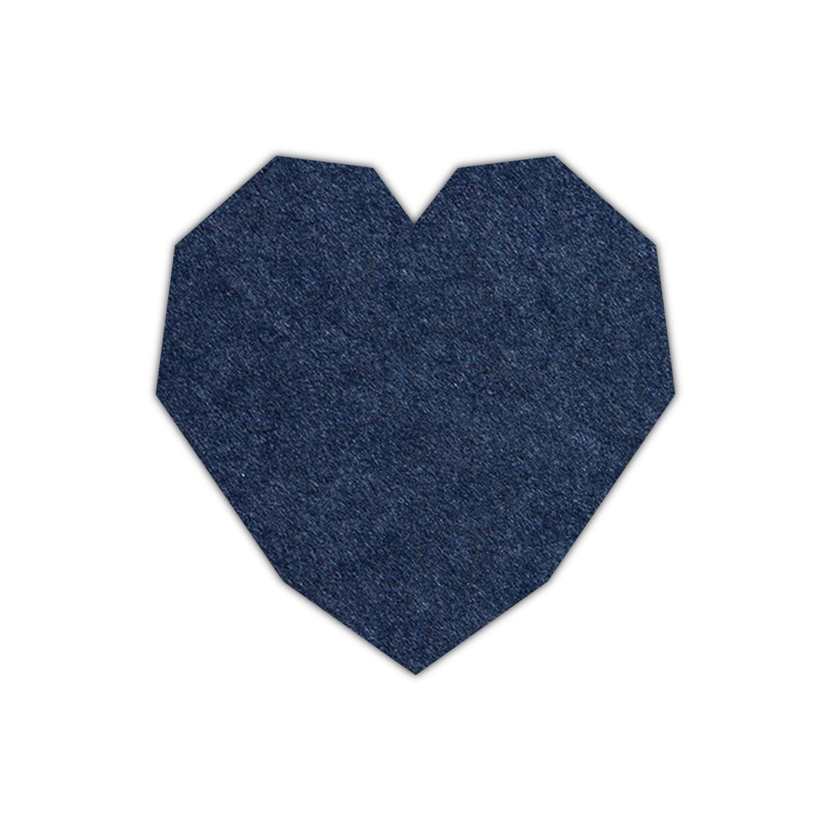 CMYK Print on Midnight Blue Cardstock | Shape S14 | 3" x 3"