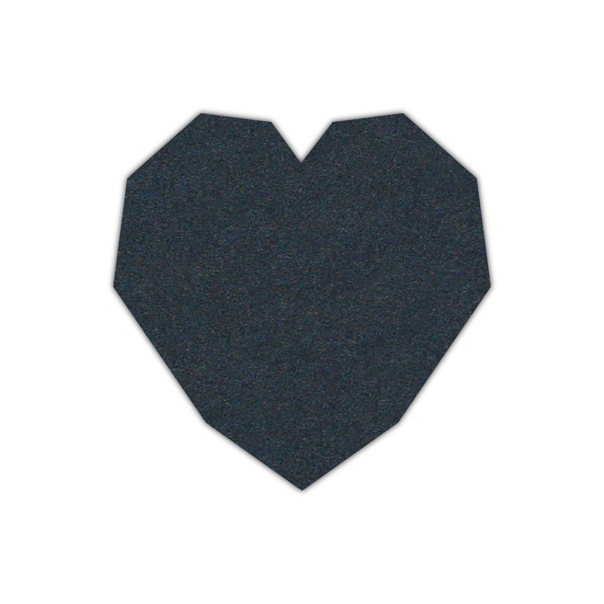 CMYK Print on Navy Blue Cardstock | Shape S14 | 3" x 3"