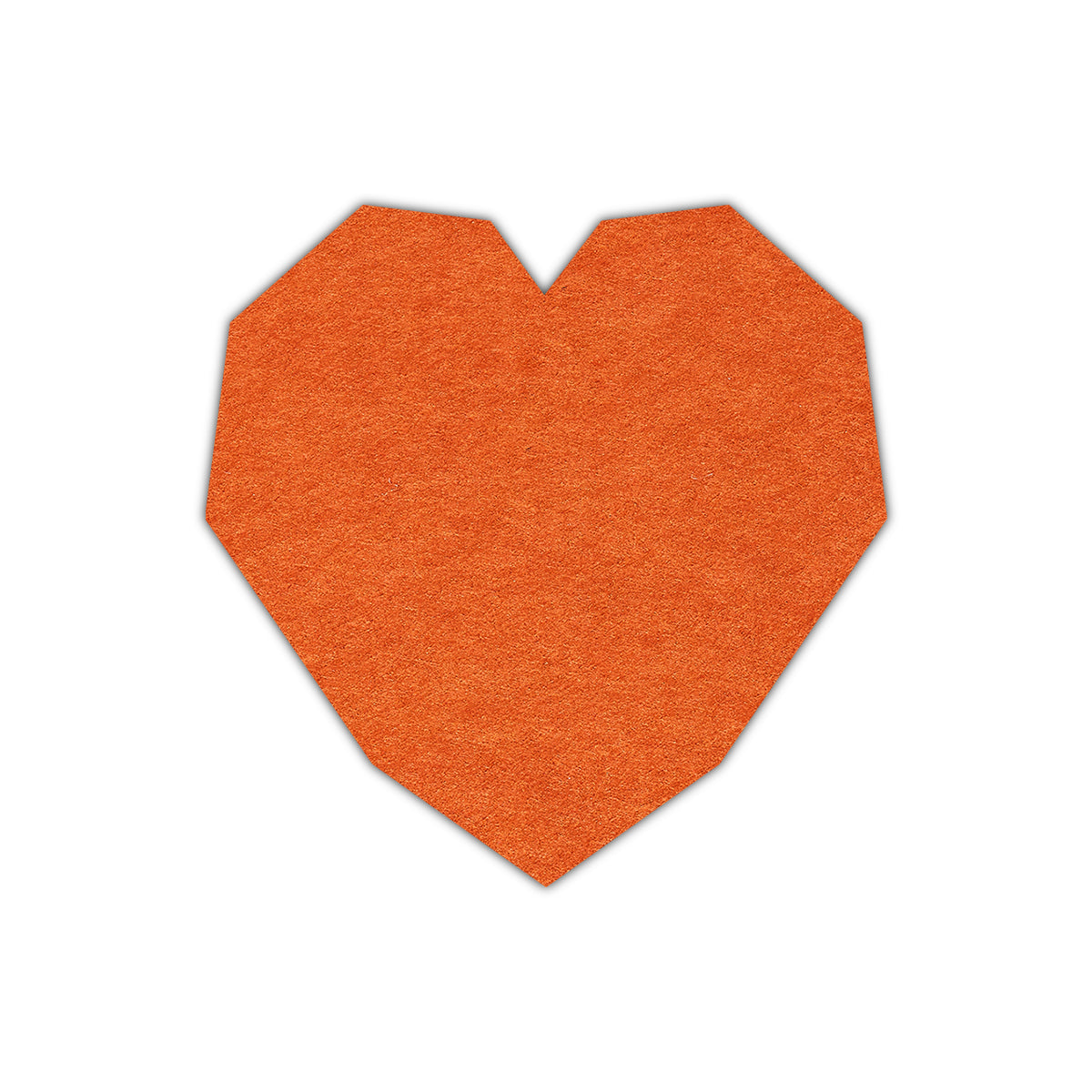 CMYK Print on Rust Cardstock | Shape S14 | 3" x 3"