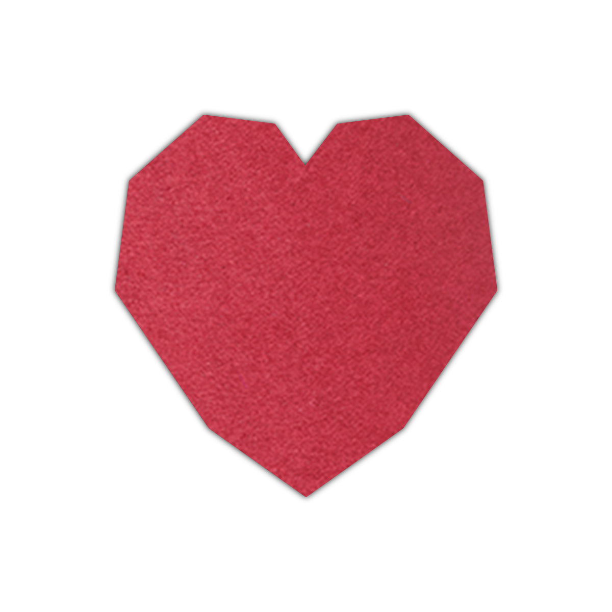CMYK Print on Scarlet Cardstock | Shape S14 | 2.75" x 2.75"