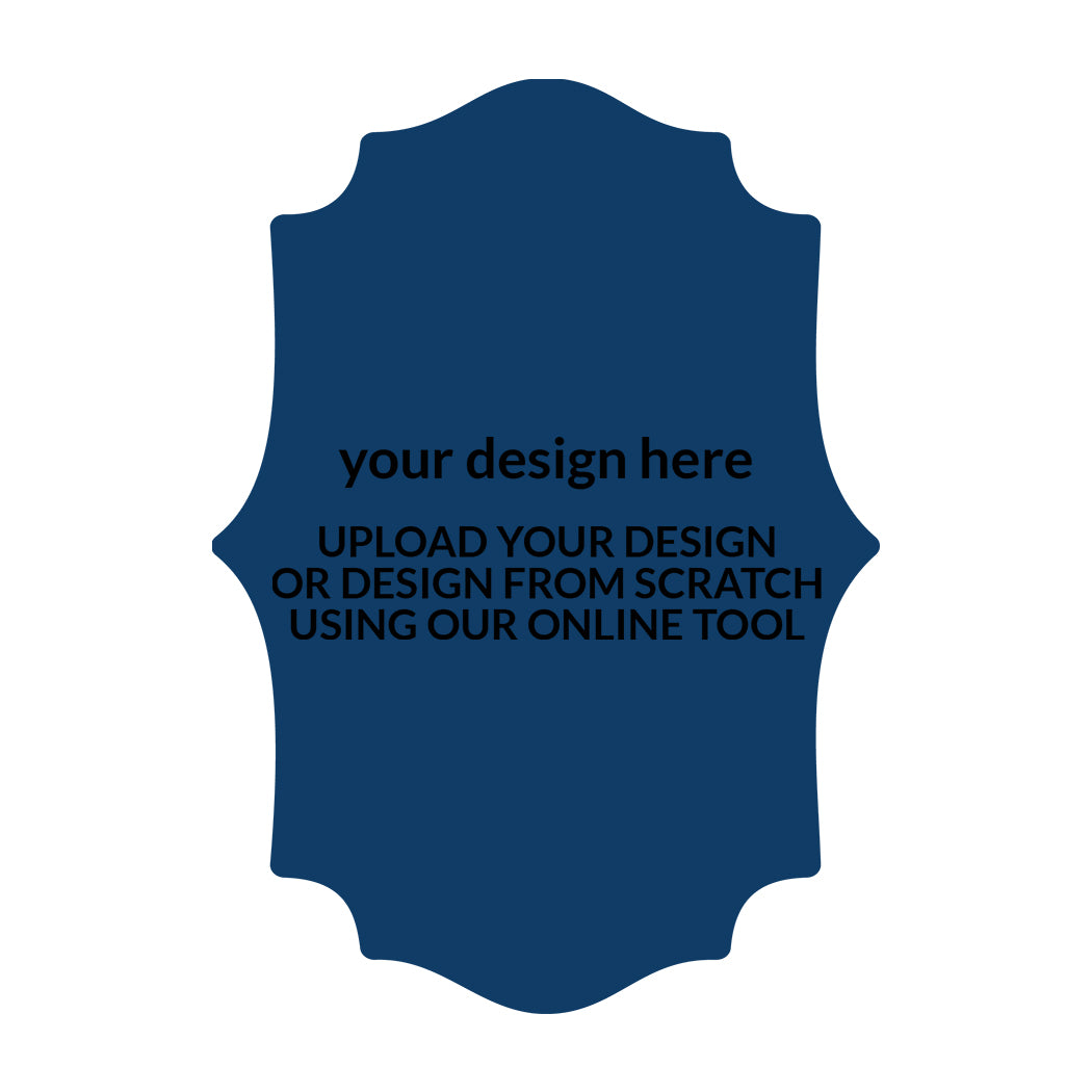 Personalized Wedding Cards | Fully Custom Print | Signature Shape S15