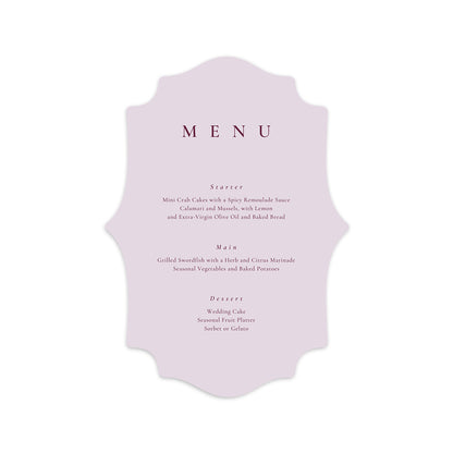 Personalized Wedding Cards | Fully Custom Print | Signature Shape S15