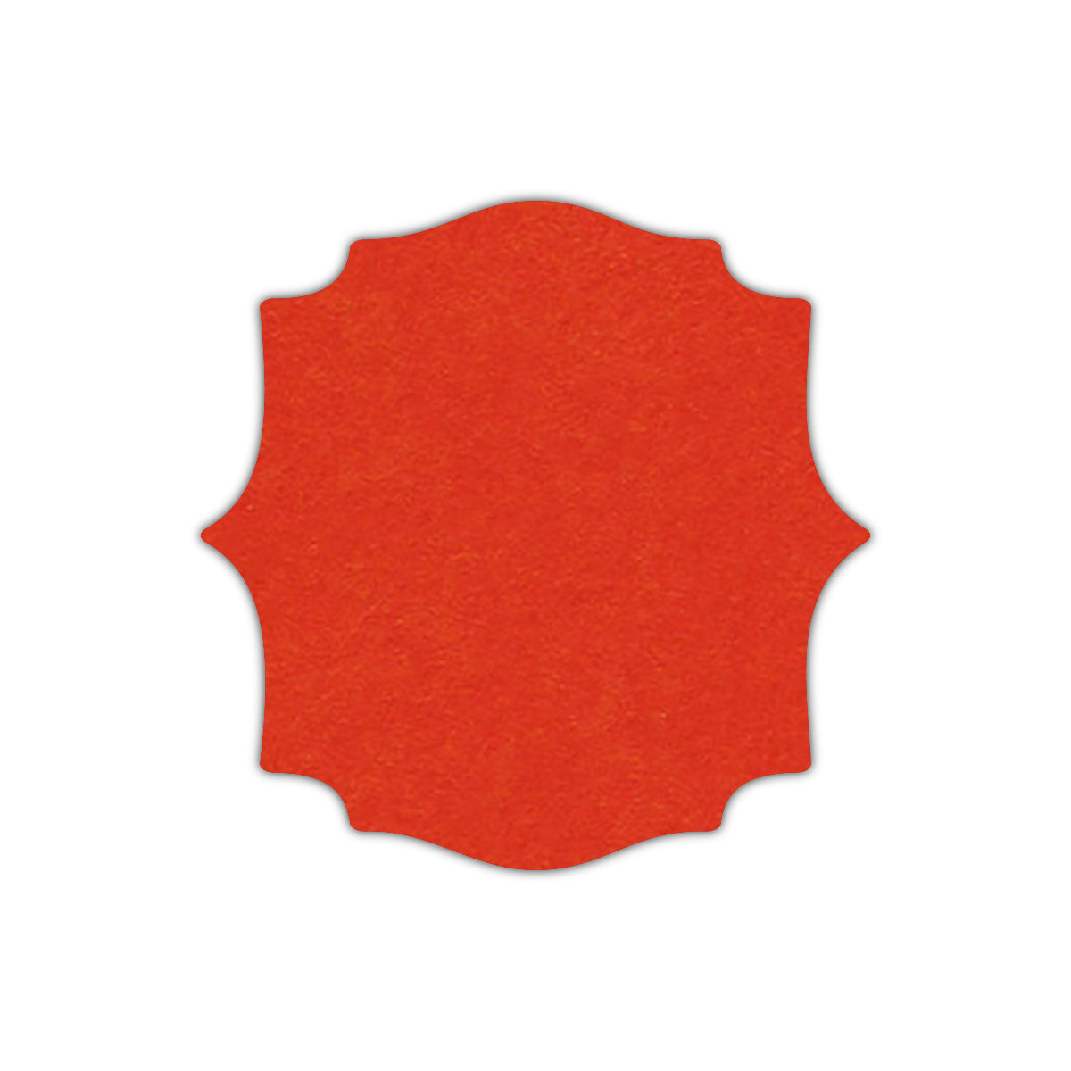 CMYK Print on Chili Pepper Cardstock | Shape S15 | 6.25" x 6.25"
