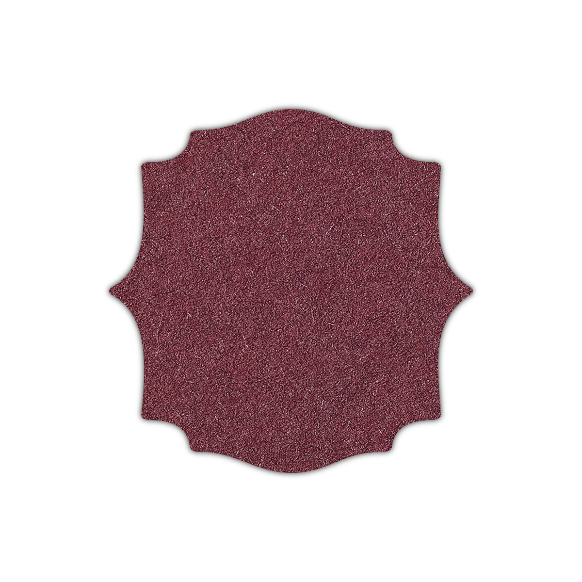 CMYK Print on Claret Cardstock | Shape S15 | 3.5" x 3.5"
