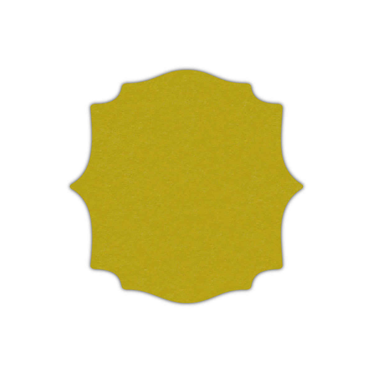 CMYK Print on Kiwi Cardstock | Shape S15 | 3" x 3"
