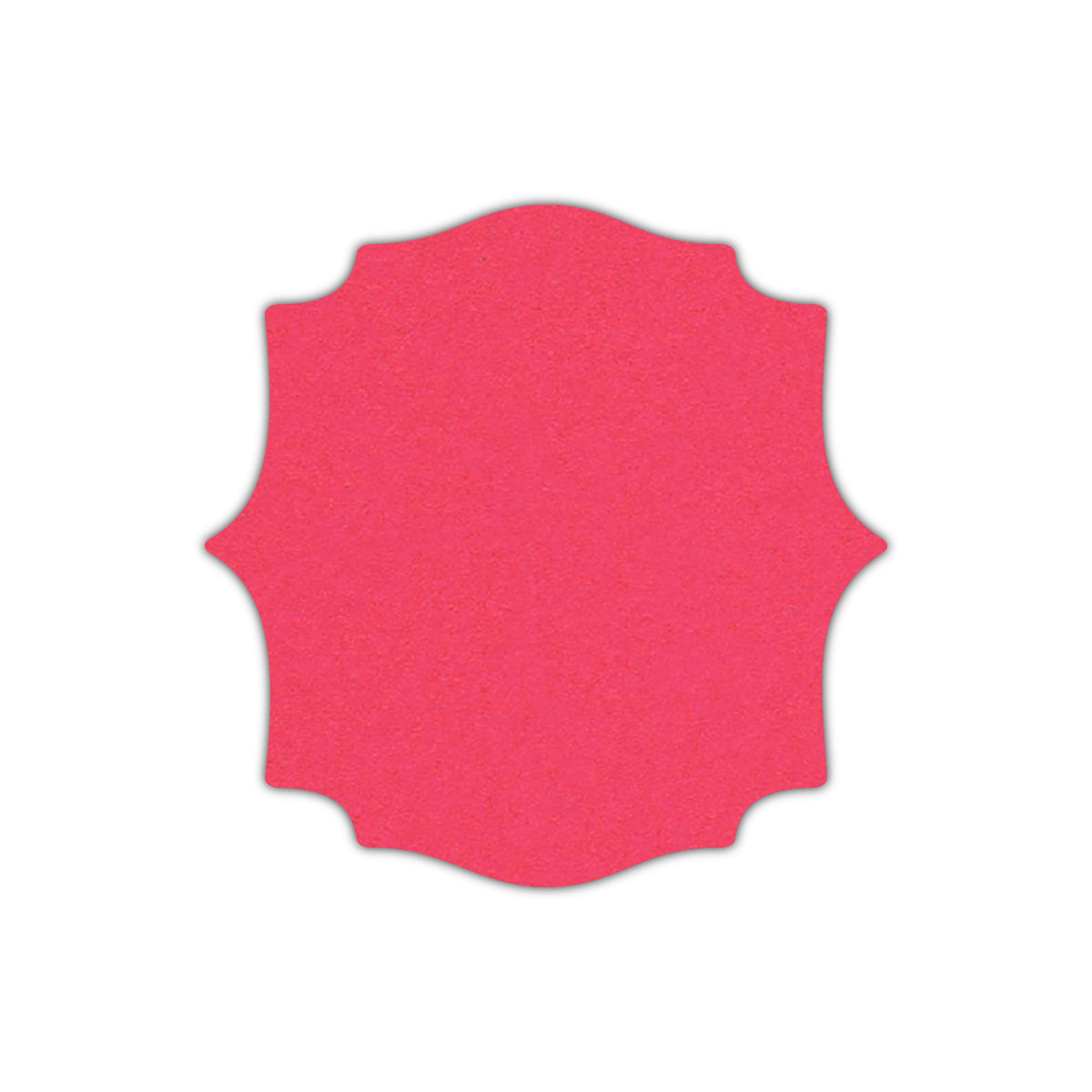 CMYK Print on Lipstick Cardstock | Shape S15 | 6" x 6"