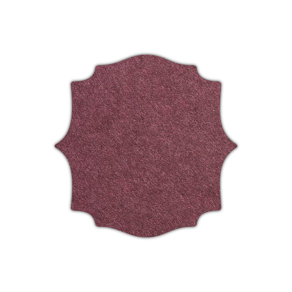CMYK Print on Merlot Cardstock | Shape S15 | 3.75" x 3.75"