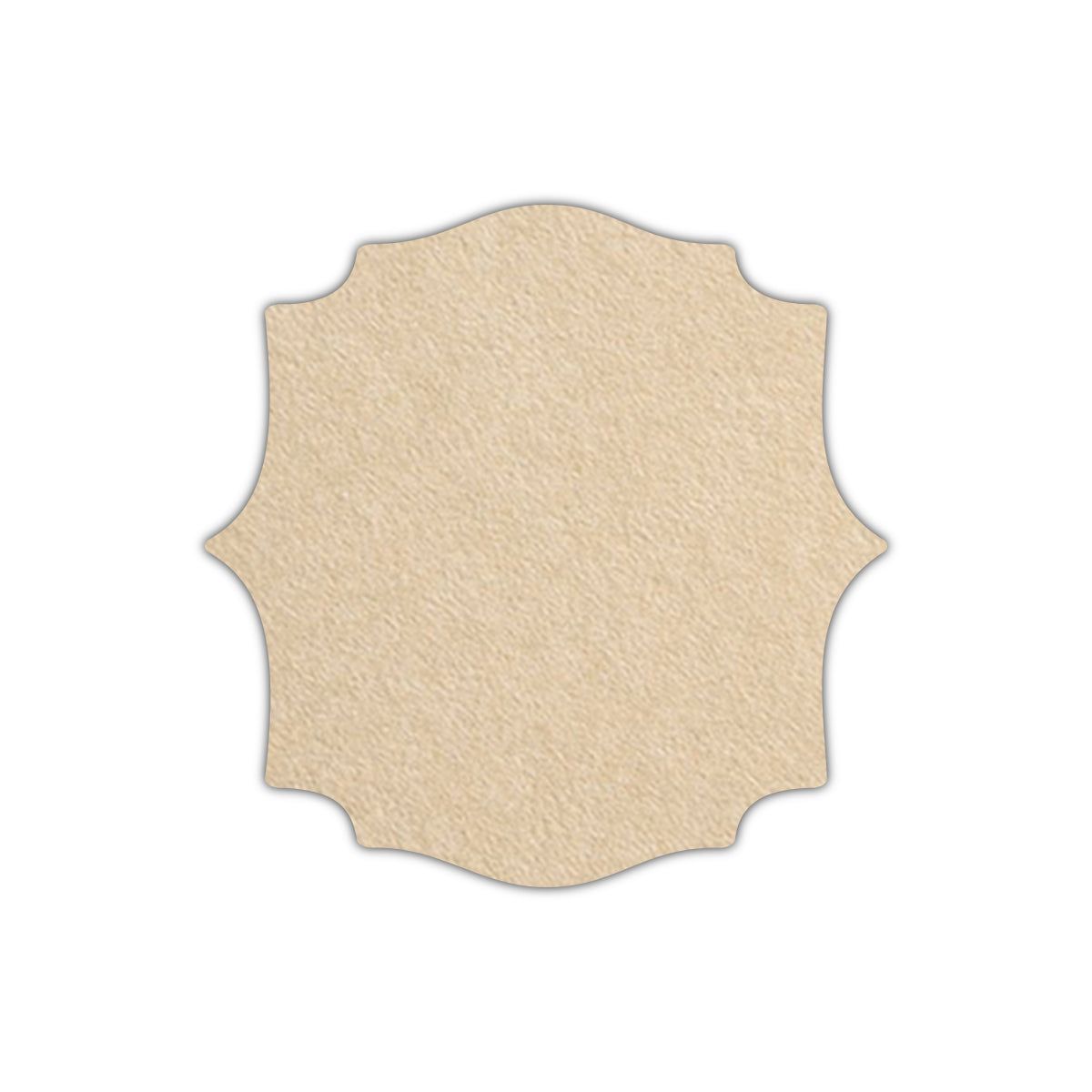 CMYK Print on Wheat Cardstock | Shape S15 | 3.5" x 3.5"