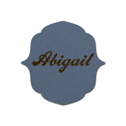 Individually Personalized Wedding Prints on Diecut Cardstock - Shape S16