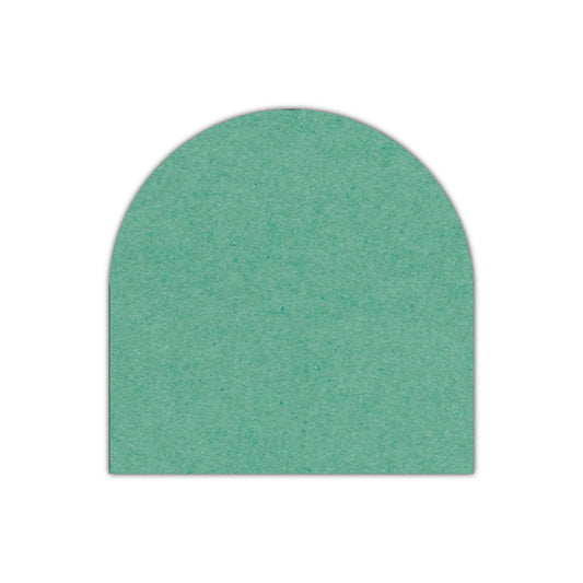 CMYK Print on Caribbean Blue Cardstock | Shape S1 | 3.5" x 3.5"