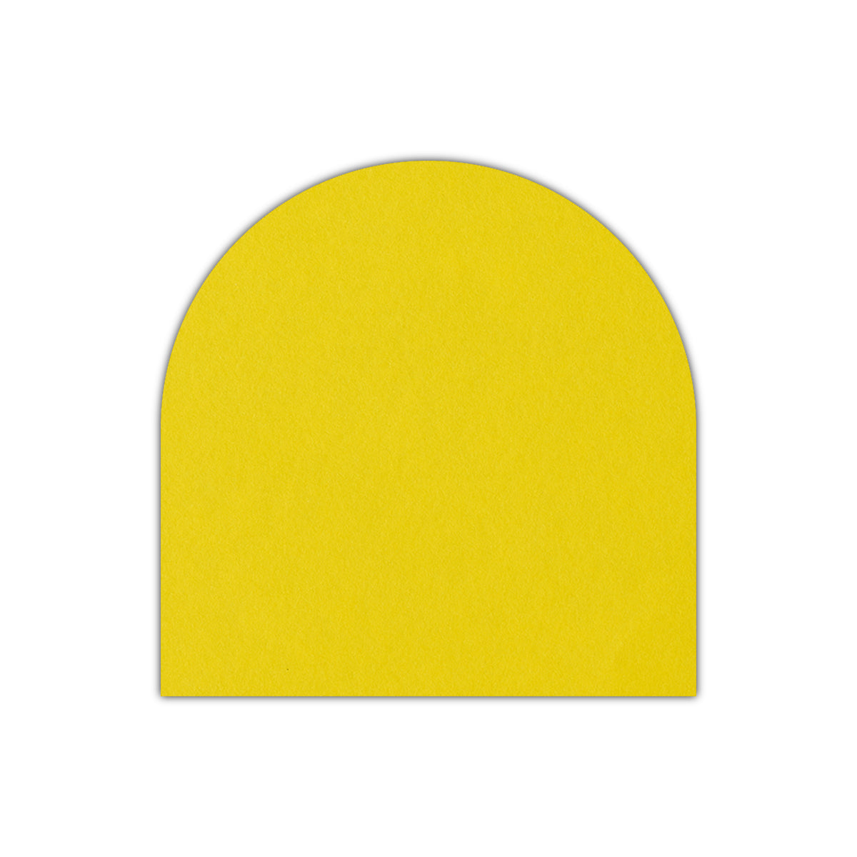 CMYK Print on Factory Yellow Cardstock | Shape S1 | 8" x 8"