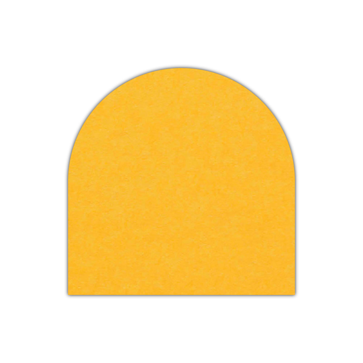 CMYK Print on Indian Yellow Cardstock | Shape S1 | 5.5" x 5.5"