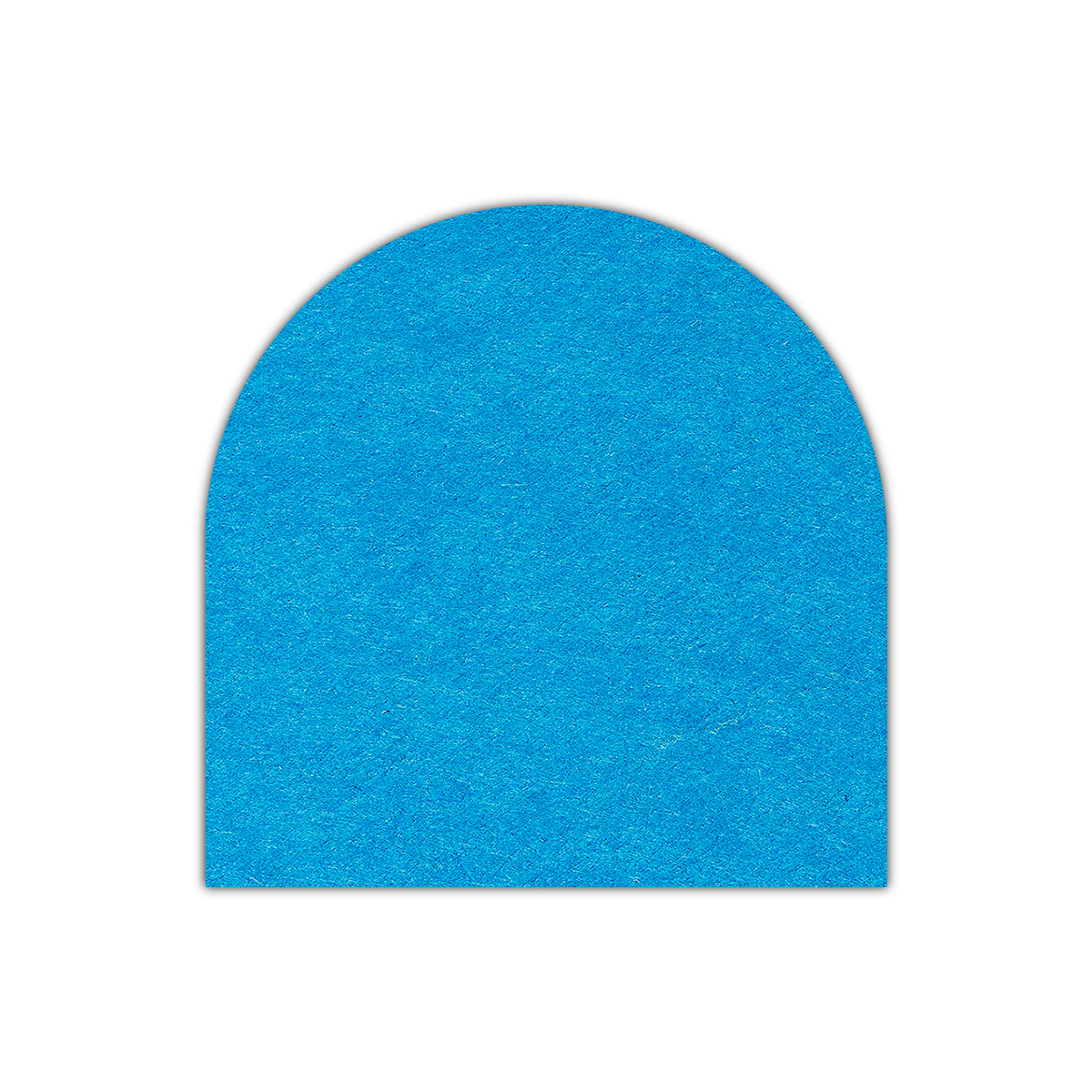 CMYK Print on Tabriz Blue Cardstock | Shape S1 | 4.75" x 4.75"