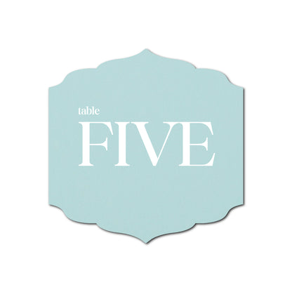 Individually Personalized Wedding Prints on Diecut Cardstock - Shape S23