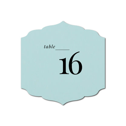 Individually Personalized Wedding Prints on Diecut Cardstock - Shape S23
