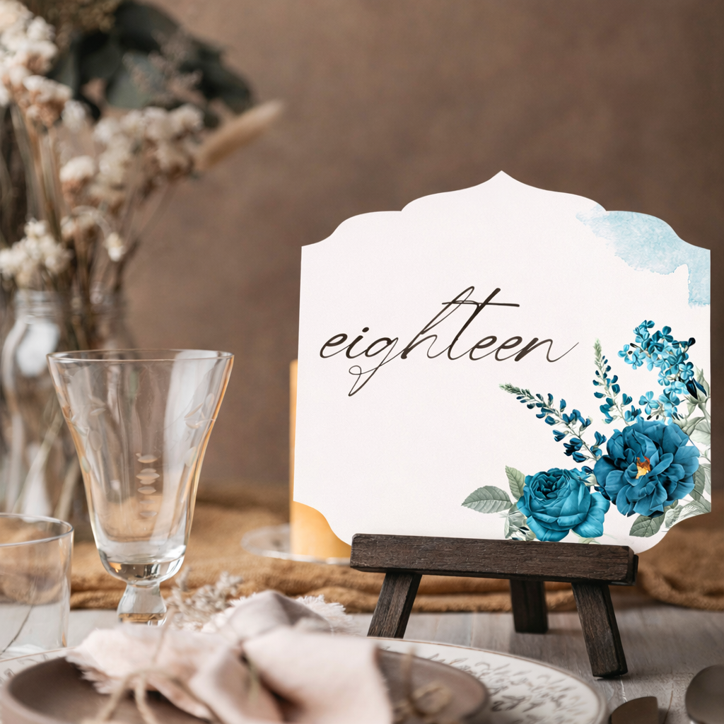 Personalized Wedding Cards | Fully Custom Print | Signature Shape SS23