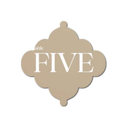 Individually Personalized Wedding Prints on Diecut Cardstock - Shape S24