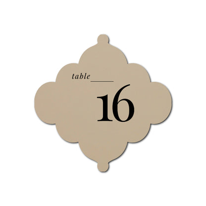 Individually Personalized Wedding Prints on Diecut Cardstock - Shape S24