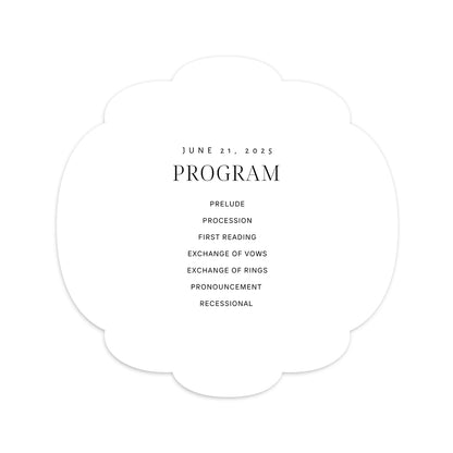 Personalized Wedding Cards | Fully Custom Print | Signature Shape SS26