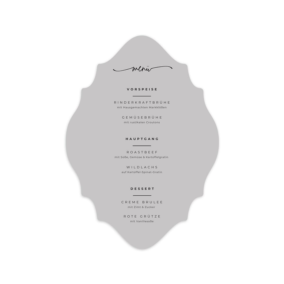 Personalized Wedding Cards | Fully Custom Print | Signature Shape S27
