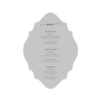 Personalized Wedding Cards | Fully Custom Print | Signature Shape S27