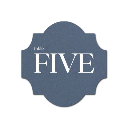 Individually Personalized Wedding Prints on Diecut Cardstock - Shape S28