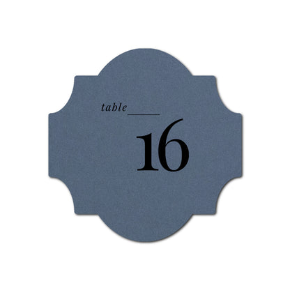 Individually Personalized Wedding Prints on Diecut Cardstock - Shape S28