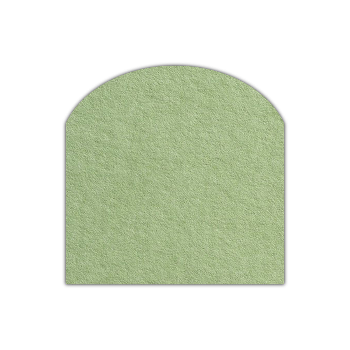 CMYK Print on Olive Green Cardstock | Shape S2 | 4" x 4"