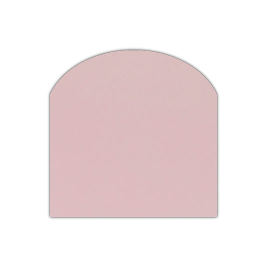 CMYK Print on Shimmer Rose Quartz Cardstock | Shape S2 | 8" x 8"