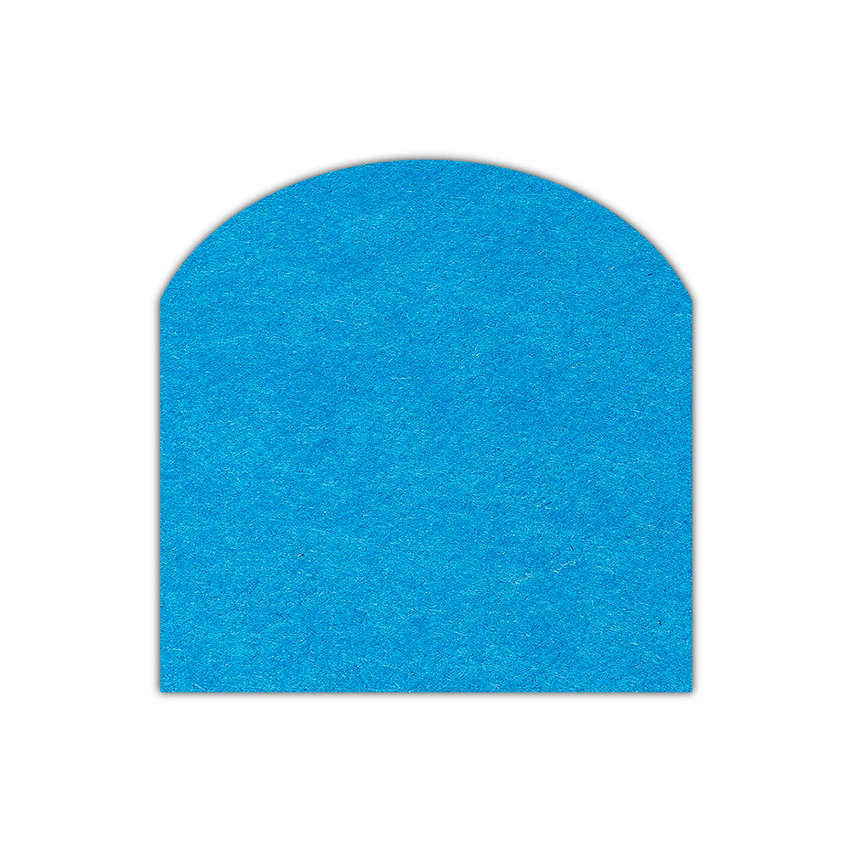 CMYK Print on Tabriz Blue Cardstock | Shape S2 | 4.75" x 4.75"