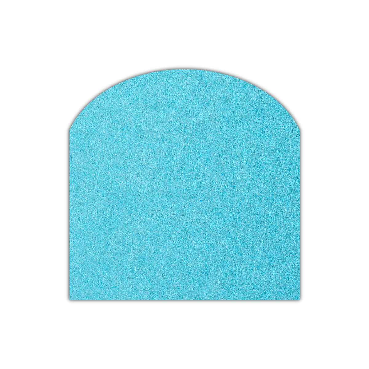 CMYK Print on Turquoise Cardstock | Shape S2 | 5.75" x 5.75"